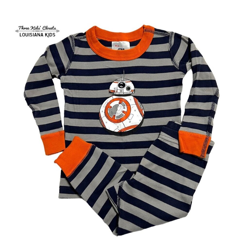 Hanna Andersson Sz 80 (18-24m) Star Wars BB-8 Pajamas